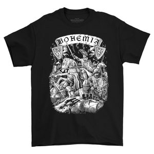BOHEMIA, Premysl Otakar II. T-Shirt schwarz