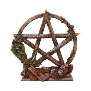Pentagram Yule, decoration 16.5cm