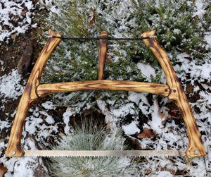 Klappsäge für Bushcraft, Handarbeit