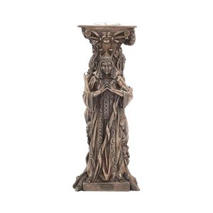 TRIPLE GODDESS TEALIGHT HOLDER