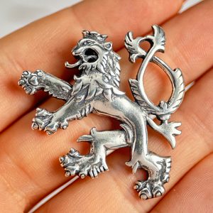 SILVER CZECH LION, silver 925, 10 g