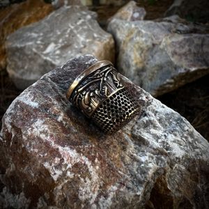 BIRDS, BRONZE THIMBLE - RINGS - BRONZE{% if kategorie.adresa_nazvy[0] != zbozi.kategorie.nazev %} - JEWELLERY - BRONZE, ZINC{% endif %}