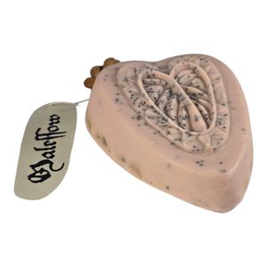 Medieval soap MALESSOW, heart big