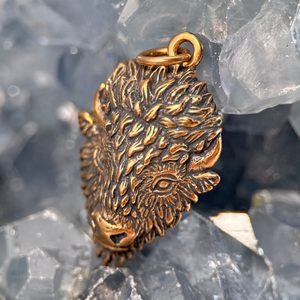 TATANKA - BISON Bronze Pendant