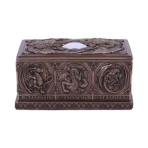 Dragons of the Sabbats, tarot and jewellery box