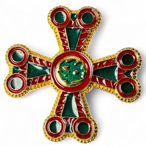 Franconian Cross, Germany, 8th century, brooch