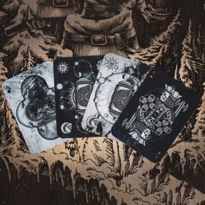 LA VIE ET LA MORT - jeu de cartes de poker