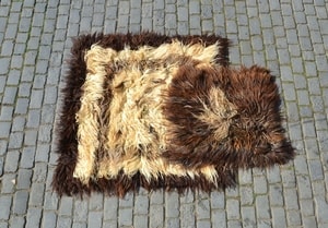 HALISHTE, TRADITIONAL BALKAN RUG, 110X120 CM - WOOLEN BLANKETS, THE BALKANS{% if kategorie.adresa_nazvy[0] != zbozi.kategorie.nazev %} - WOOLEN PRODUCTS, IRELAND{% endif %}