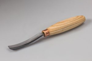 K6L/15 – COMPACT LONG BENT GOUGE. SWEEP №6 - GESCHMIEDETE SCHNITZMEISSEL{% if kategorie.adresa_nazvy[0] != zbozi.kategorie.nazev %} - BUSHCRAFT, REENACTMENT, HANDWERK{% endif %}