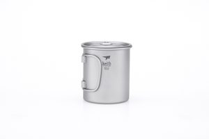 TI3201 SINGLE-WALL TITANIUM MUG WITH FOLDING HANDLE AND LID - TITANIUM EQUIPMENT{% if kategorie.adresa_nazvy[0] != zbozi.kategorie.nazev %} - BUSHCRAFT{% endif %}