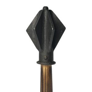Hussite mace, Central Europe, 15th century, wrapped with leather