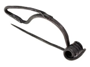 Forged Celtic iron Fibula, La Téne
