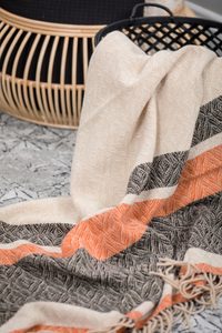 ETHNIC DIAMOND MERINO WOOL THROW - COUVERTURES ET CHÂLES EN LAINE D'IRLANDE{% if kategorie.adresa_nazvy[0] != zbozi.kategorie.nazev %} - PRODUITS EN LAINE{% endif %}