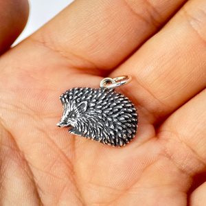 HEDGEHOG, silver pendant
