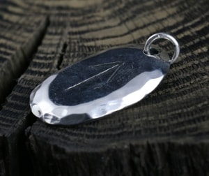 TEIWAZ, Rune, sterling silver pendant