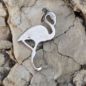 FLAMINGO, silver pendant Ag 925/1000