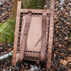 Sac à dos - bois et cuir - Bushcraft