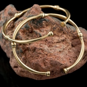 CELTIC BRACELET, LA TENE CULTURE, BRONZE - BRONZE HISTORICAL JEWELS{% if kategorie.adresa_nazvy[0] != zbozi.kategorie.nazev %} - JEWELLERY - BRONZE, ZINC{% endif %}