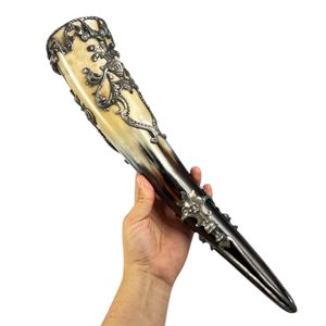 Knight's drinking horn, de luxe