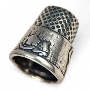 CATS, silver thimble