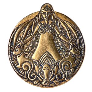 FREYA Viking Pendant bronze