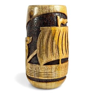 DRAKKAR, wooden cup