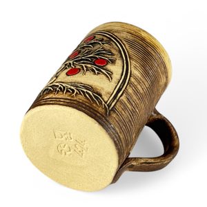 Tree of life with snake, ceramic mug