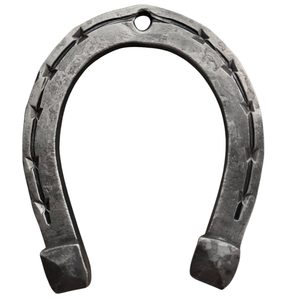 Horseshoe for luck, forged