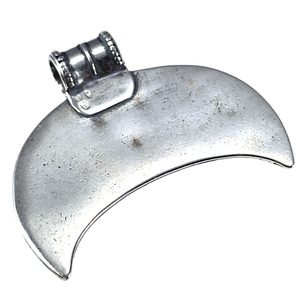 LUNICE - Moldavit, mittelalterlicher Schmuck, Silber 925/1000