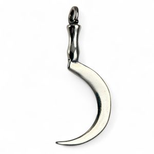 Druid Sickle, pendant, silver