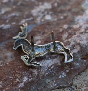 CELTIC DEER - HERNE, STERLING SILVER RIVET FOR LEATHER - BOUCLES DE CEINTURE ET RIVETS DÉCORATIFS{% if kategorie.adresa_nazvy[0] != zbozi.kategorie.nazev %} - CUIR : PRODUITS ET OUTILS{% endif %}