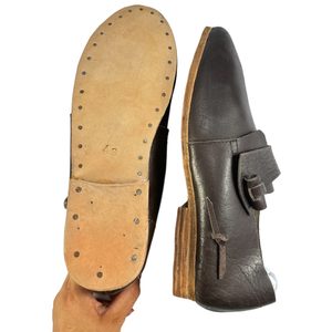 REIDAR, leather Viking boots for the early Middle Ages