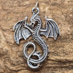 DRACHE - Silberanhänger Ag 925