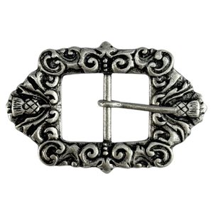 ALBA Scottish Belt Buckle with Thistle zinc