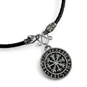 VEGVISIR, BOLO - complet, zinc, argent antique