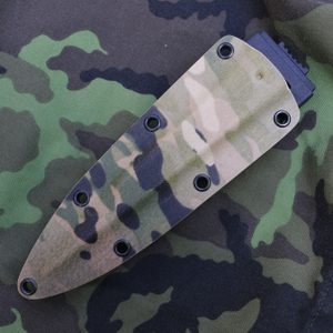 Tactical Kydex Sheath for TOP DOG throwing knife Multicam