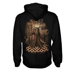 VELES, Slavic God, Zip Up Hoodie colored