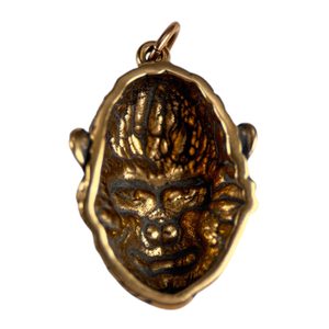 GORILA, Anhänger, Bronze