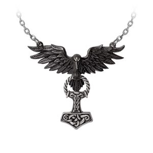 Hrafnhamerr, Viking necklace by Alchemy England