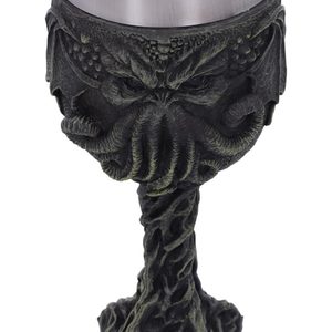 CTHULHU'S THIRST GOBLET LOVECRAFT OCTOPUS MONSTER WINE GLASS - MUGS, GOBLETS, SCARVES{% if kategorie.adresa_nazvy[0] != zbozi.kategorie.nazev %} - PAGAN DECORATIONS{% endif %}