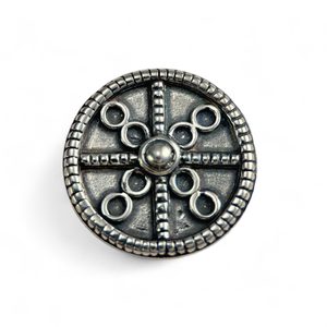 Sun Circle, oppidum Zavist, Celtic pendant, silver