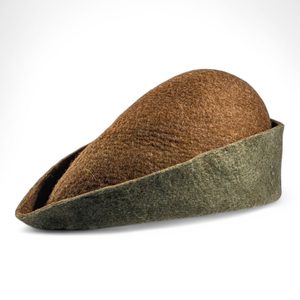 Medieval felt hat, wool