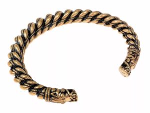 Viking bracelet Gotland, bronze