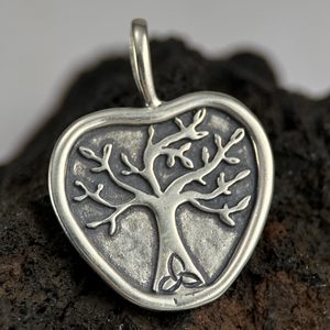 APPLE TREE, pendant, silver