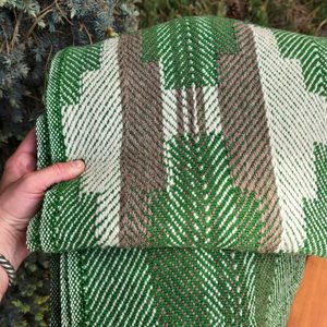 SHEVITZA, couverture traditionnelle en laine des Balkans, naturelle