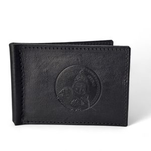 GLADIATOR, leather wallet - black