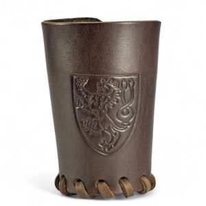 Leather dice holder - Bohemia