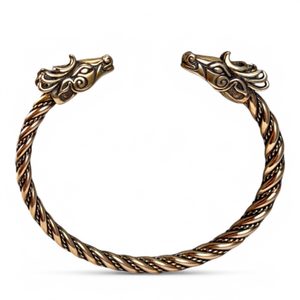 FIANNA, keltischer Hirsch, Bronze-Armband
