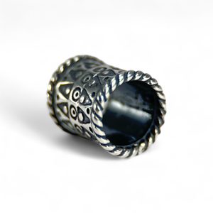 bague de barbe viking, argent sterling