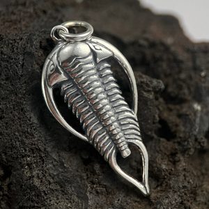 TRILOBITE, silver pendant, Ag 925